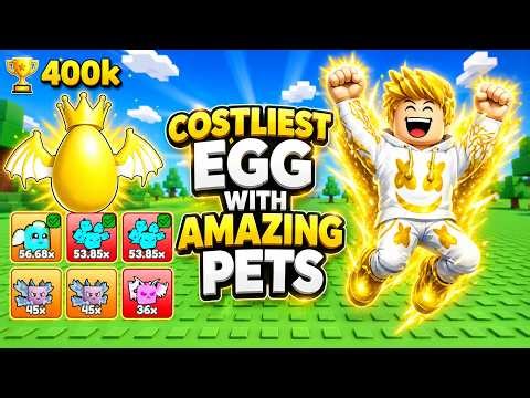 Hatching costliest egg and get amazing pets in plane training