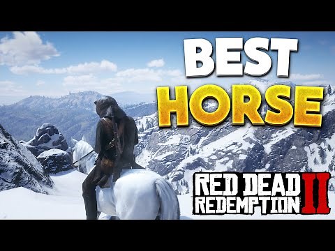 Red Dead Redemption 2 Best Horse! How To Get Arabian White Coat Horse Location (RDR2 Best Horse)