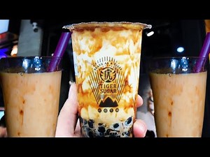 HOMEMADE TIGER SUGAR BOBA MILK TEA || TAIWAN BROWN SUGAR MILK TEA || HOW TO MAKE BOBA MILK TEA