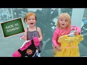 BACK TO SCHOOL shopping with BOSS BABY