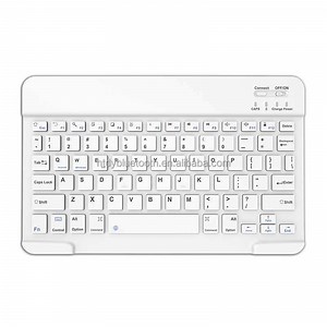 [Hot Item] Slim Rechargeable 2.4GHz Wireless Bluetooths Keyboard for Ios Mac Windows Android Phone Tablet Laptop Computer