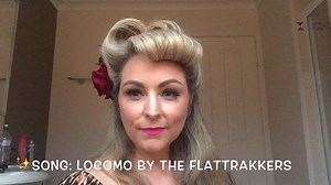 Vintage Hair Tutorial - Victory Rolls