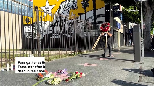 Fans gathered at Rob Reiner's Hollywood Walk of Fame star after the director and his wife Michele were found dead in their home in Los Angeles | Reuters