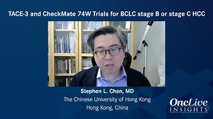 TACE-3 and CheckMate 74W Trials for BCLC stage B or stage C HCC | OncLive