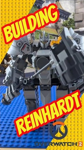 #LEGO #reinhardt from #overwatch2 75973