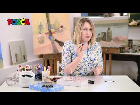 HOW TO USE POSCA PAINT PENS | DIY PROJECT TUTORIAL | AD