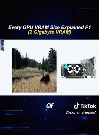 Every GPU VRAM Size Explained P1 (2GB VRAM) #ram #2gbram #vram #gigabyte #pcparts