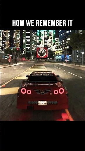 Do Fans REMEMBER Need for Speed Underground 1 Accurately?
