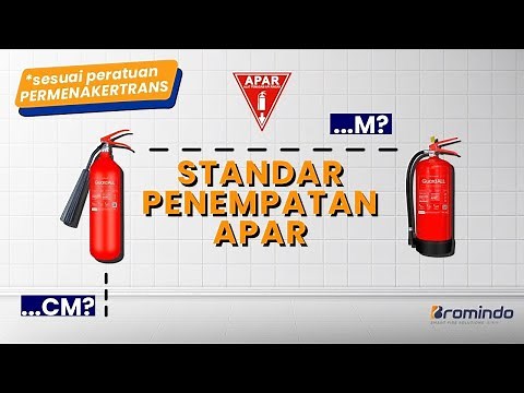 Cara Pasang APAR di Dinding Sesuai Permenakertrans PER. 04/MEN/1980