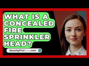 What Is A Concealed Fire Sprinkler Head? - SecurityFirstCorp.com
