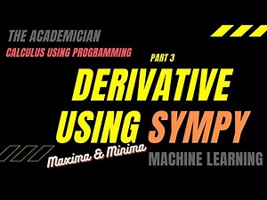 [SP 3] Python+calculus: Identification of local maximum, and minimum, and inflection point