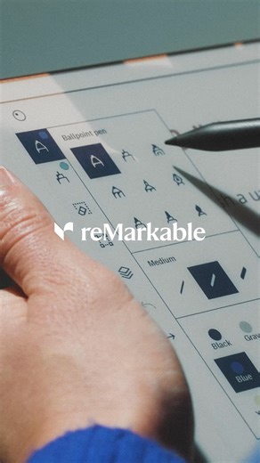 This is a paper tablet: paper with digital powers, yet free from anything that breaks your flow. | reMarkable