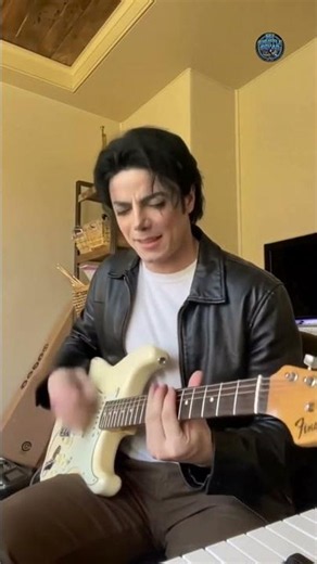 Michael Jackson playing guitar with Smooth Criminal #MichaelJackson #Michael #kingofpop #mj