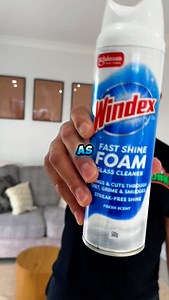 3.4K views · 71 reactions | 10/10 for us - Windex® Fast Shine Foam Glass Cleaner. This glass cleaner is a foam product that is drip-free and streak-free, which allows it to cut through dirt, grime and smudges. #WindexAU #GetFoamNotFOMO #fyp #cleantok | Sean Leohau Ramsay | Facebook