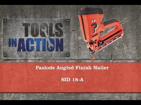 Paslode IM250A 16 Gauge Lithium-Ion Cordless Angled Finish Nailer - Review