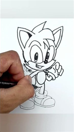 How to draw tails from sonic easy #howtodraw #drawing