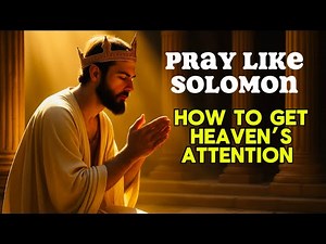 The Power of Dedication & Prayer | 1 Kings 8 #biblestories