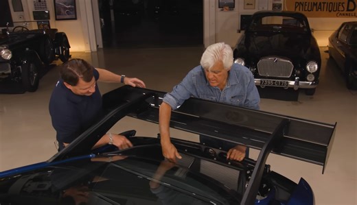 WATCH: Jay Leno Takes Delivery of his Mustang GTD