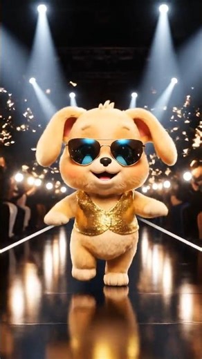 Pip Paws: Fashion Show Fail turned EPIC WIN! 🐶✨ | Cute Runway Model