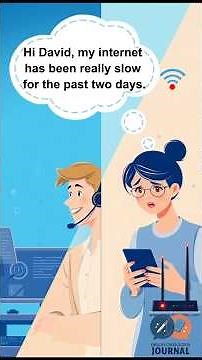 Calling Tech Support 💻📡Daily English Conversation Practice #englishforbeginners #englishspeaking