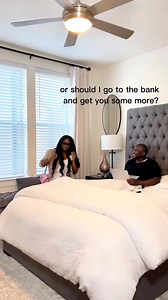 I Kinda Like The Second Option 😅🥰 #prank #husband #wife #wallet | Destene and Brandon