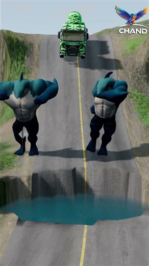 Epic Tanker Drop: BeamNG Pit Fun! #shorts