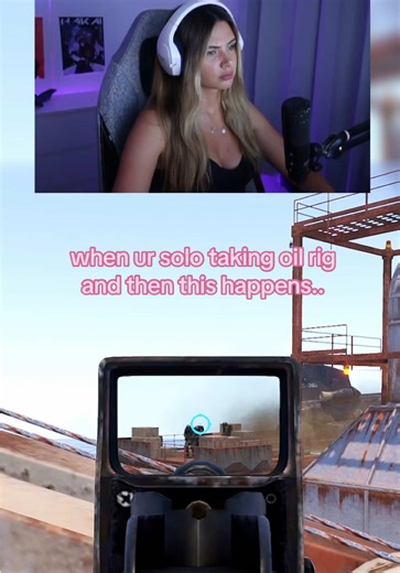 Solo Oil Rig Adventure in Rust Game