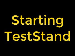 National Instruments TestStand - How to Launch?