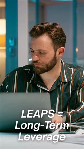 LEAPS Explained in 15 Seconds 🚀 | Long-Term Options for Bullish Plays