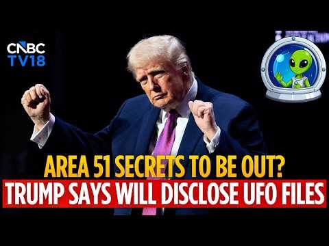 WATCH | Donald Trump on UFO Files & Aliens: ‘Very Interesting Documents Found’ | Area 51Secret |N18G