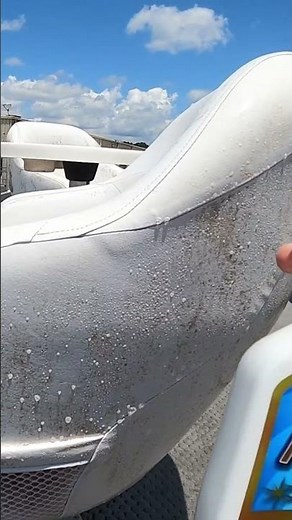 The EASIEST and QUICKEST way to clean mold/mildew stains off your boat seats!