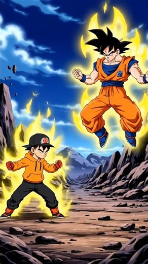 Boboiboy vs goku 🔥😱 #boboiboy #anime #shorts #viral #animation