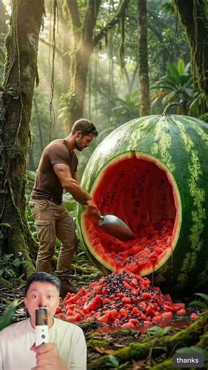 ubah labu raksasa menjadi rumah 😱 @HomeMagicx