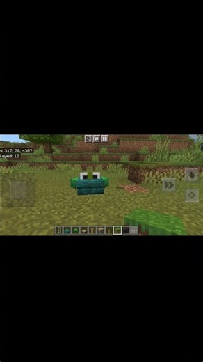 🐸 Realistic Frog in Minecraft! Can you believe this build? 😍✨ #Minecraft #Frog #Build