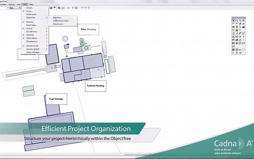 CadnaA_工业噪声仿真展示视频
