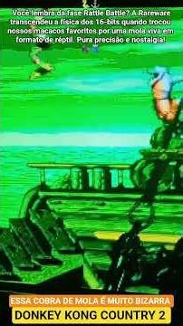 🦍 Do Nokia Para o SNES: O Dia Em Que Diddy e Dixie Viraram o "Jogo Da Cobrinha! 🐍