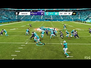 Madden NFL 23 - Baltimore Ravens vs Miami Dolphins - Gameplay (PS5 UHD) [4K60FPS]