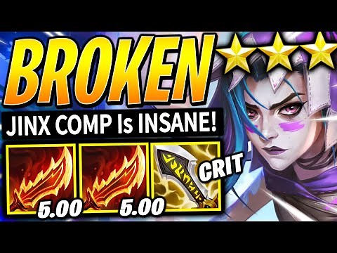 I Found the SECRET Jinx Build… and It’s Actually BROKEN! - Set 16 Meta | TFT 16.1B Best Ranked Guide