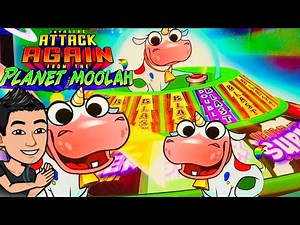 SUPER COWS!? NEW INVADERS ATTACK AGAIN FROM PLANET MOOLAH 🐮 Slot Machine (LIGHT & WONDER)