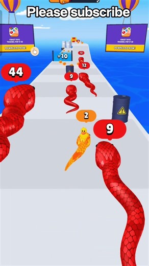 snake run 3d new update part 193 #games #viralvideo