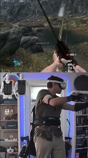 The Most Annoying NPC in Skyrim VR | [40# 🏹]😡😂 #mantella