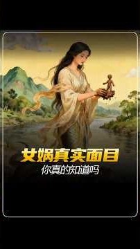 女娲的真实面目，你真的知道吗！ #民间故事 #懸疑故事