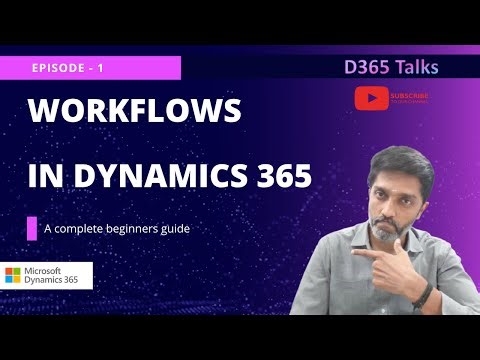 Ep:1 Workflows introduction #d365fo #d365talks #microsoft #microsoftdynamics365 #scm