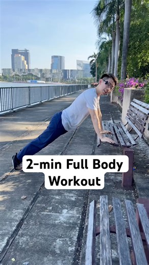 Here’s a 2-min Full Body workout that will strengthen your legs and improve joint mobility #legday