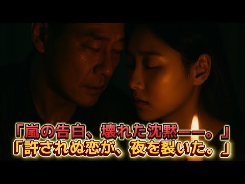 義父と嫁…嵐の告白、壊れた沈黙｜許されぬ恋が暴風の夜に揺れた (Father-in-law and Wife The Confession in the Storm, A Broken Silence