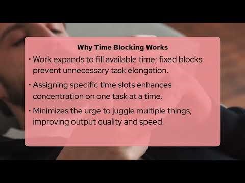 How To Start Time Blocking Your Day?