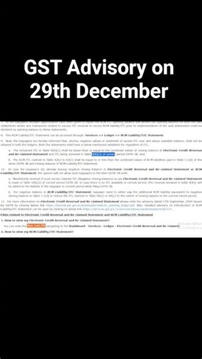 GSTR 3B Blocked - ITC Reversal Rules | GST Advisory