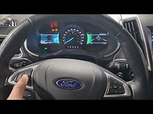 Wie setzt man die "Service"-Anzeige eines Ford Edge zurück?