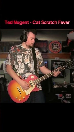 Ted Nugent - Cat Scratch Fever Intro #tednugent #catscratchfever #guitarcover #guitar