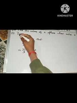 class 9 th exercise 11. 4 question 1( surface area and volume) class 9th math new ncert #maths